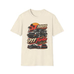 1989 Porsche 911 Turbo Cabriolet Graphic T-Shirt — Retro Racing Car Tee