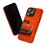 Orange 1969 C3 Phone Case, Stingray Classic Sports Car Cover, Gift