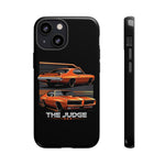 1969 GTO Judge Orange Muscle Car Tough Phone Case Cover Gift