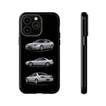 Silver Prelude Sports Coupe Tough Phone Case for JDM Fans