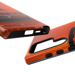 Orange Cuda Phone Case, 71 Classic Muscle Car Tough Cover