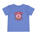 Donut Worry Be Happy Funny Toddler Boys Girls T-Shirt Baby Shower