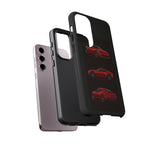 Red 370Z Sports Coupe Tough Phone Case for JDM Enthusiasts