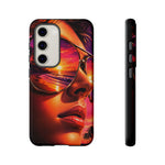 Sunset Reflection Sunglasses Retrowave 80s phone case