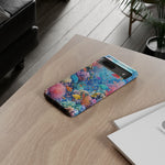 Underwater Coral Reef Phone Case | Colorful Tropical Fish Ocean Scene