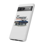 1972 Cougar Phone Case | Classic Muscle Car Illustration