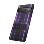 Matte Gray MK4 Supra Violet Neon Pillars Case