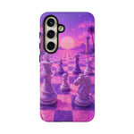 Pastel Chess Infinite Board Vaporwave Art Tough Phone Case