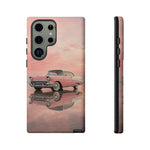 1957 Chevy Bel Air Blush Cream Tough Phone Case for Classic Car Fans