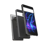 Neon Holographic Whale Phone Case | Tough Case