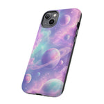 Pastel Galaxy Planet Vaporwave Art Tough Phone Case