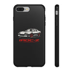 1988 IROC-Z White Red Wheels Tough Phone Case Cover Gift