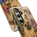 Guilty French Bulldog Phone Case, Confetti Watercolor Cover