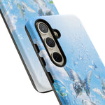 Copy of Silver Butterflies Tough Case | Blue Sky Water Droplets Phone Cover