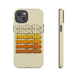 Nashville Retro Stack phone case | Tough Cover