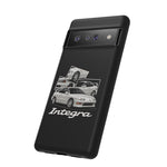 Integra Type R White JDM Collage Tough Phone Case Cover Gift