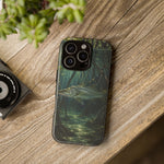 Snook Phone Case, Mangrove Sunbeam Painterly Marine Art Cover, Gift