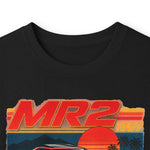 Red 1987 Toyota MR2 Collage Long Sleeve Tee | Retro JDM Sports Car