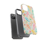 Watercolor Flip Flops pattern Tough Case | Beach Shells Phone Cover