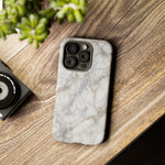 White Marble Pattern Phone Case | Tough Cover