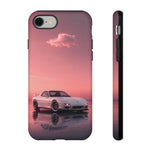 White FD RX-7 Blush Pink Sky Tough Case