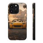 S2000 Phone Case, Yellow JDM Roadster Foggy Mountain Pass Cover