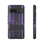 Matte Gray MK4 Supra Violet Neon Pillars Case