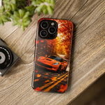 Orange C7 Autumn Apex Tough Phone Case
