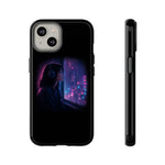 Girl at Window Night Cityphone Case | Tough Case