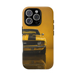 Classic Camaro SS Phone Case, Yellow 69 Muscle Car Cover, Gift for Guys