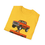 Orange 1979 F150 T-Shirt | Classic Pickup Truck Illustration