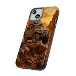 Land Cruiser FJ40 Classic 4x4 Red Rock Canyon Art Tough Phone Case