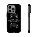 1979 Corvette C3 Blueprint Phone Case for Classic Chevy Car Fans