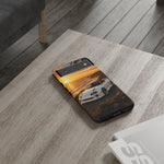 Supra MK4 Super White Targa Coastal Art Tough Phone Case