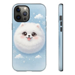 Samoyed Kawaii Snowball Chibi Art Tough Phone Case