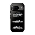 Silver Hakosuka Skyline Classic Sports Car Tough Phone Case for JDM Fans