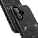 Black C7 ZR1 Phone Case for Chevy Sports Car Enthusiasts