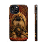 Pekingese Imperial Chinese Art Tough Phone Case