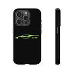 Lime Green C8 Corvette Phone Case for Chevy Fans, Tough Protective Cover