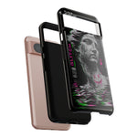 VHS Glitch Retro Art Tough Phone Case