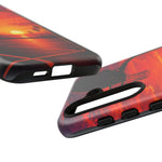 Basketball Court Sunset Phone Case | Tough Phone Case