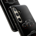 Black GNX Phone Case, Three-View Muscle Car Vector Tough Cover