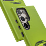 Green Cuda Muscle Car phone case for Gear Heads