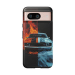 1969 Camaro Fire Ice Muscle Tough Phone Case Cover Gift Art