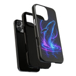 Neon Holographic Whale Phone Case | Tough Case