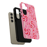 Candy Swirl Lollipop Art Tough Phone Case