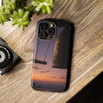Temple Bell Sunset Phone Case Japan Zen Tough Case