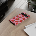 Retro Strawberry Y2K Art Tough Phone Case