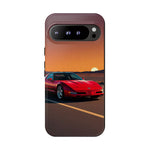 Red C4 ZR-1 King of the Hill Art Tough Phone Case