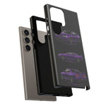 Purple R33 Skyline GTR JDM Sports Car Phone Case Tough Multi View